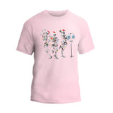 Christmas Skeleton Dancing Nurse T-Shirt