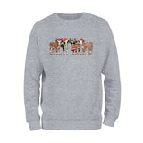 Cow Santa Sweatshirt