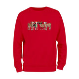 Cow Santa Sweatshirt