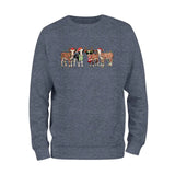 Cow Santa Sweatshirt