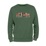 Cow Santa Sweatshirt