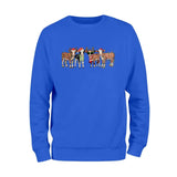 Cow Santa Sweatshirt