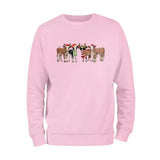 Cow Santa Sweatshirt