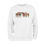 Cow Santa Sweatshirt