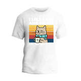 I Like Cats and Coffee T-Shirt