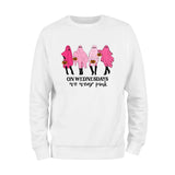 On Wednesday We Wear Pink Ghost Sweatshirt