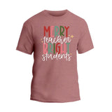 Merry Teacher Bright T-Shirt