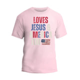 Love Jesus America T-Shirt