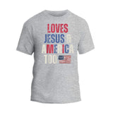 Love Jesus America T-Shirt