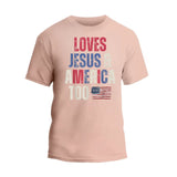 Love Jesus America T-Shirt