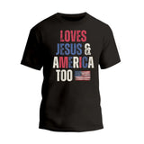 Love Jesus America T-Shirt