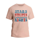 Stars and Stripes and Reproductive T-Shirt