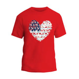 Usa Heart T-Shirt