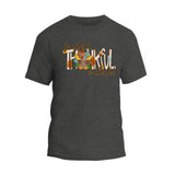 Thankful,Grateful,Blessed with Turkey T-Shirt