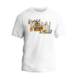 Thankful,Grateful,Blessed with Turkey T-Shirt