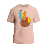 Peace Sign Turkey T-Shirt