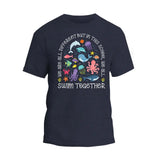 We Are Different But In This School We All Swim Together T-Shirt