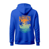 Forever Chasing Sunsets Only Back Hoodie