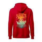 Forever Chasing Sunsets Only Back Hoodie