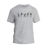 Dancing Skeleton Halloween, Retro Halloween T-Shirt