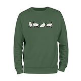 Halloween Ghost Cat Sweatshirt