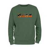 Halloween Cats and Pumpkins Sweatshirt