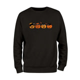 Halloween Cats and Pumpkins Sweatshirt