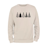 Christmas Five Trees Sweatshirt