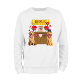 Golden Dog Kisses Both Sweatshirt