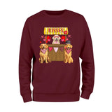 Golden Dog Kisses Both Sweatshirt