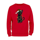 Black Cat Christmas Sweatshirt