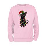 Black Cat Christmas Sweatshirt