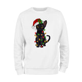 Black Cat Christmas Sweatshirt