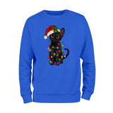 Black Cat Christmas Sweatshirt