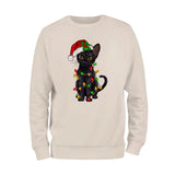 Black Cat Christmas Sweatshirt