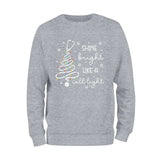 Christmas Shine Bright Like A Call Light Sweatshirt