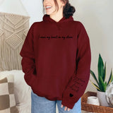 I Wear My Heart On My Sleeve Hoodie