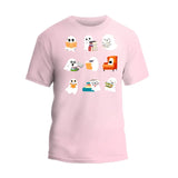 Cute Ghost Reading Shirt