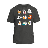 Cute Ghost Reading Shirt