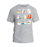 Cute Ghost Reading Shirt