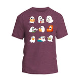 Cute Ghost Reading Shirt