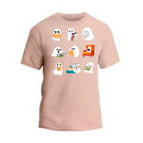 Cute Ghost Reading Shirt