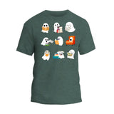 Cute Ghost Reading Shirt