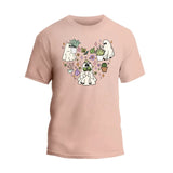 Ghost Plant Lady Heart Shirt