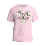 Ghost Plant Lady Heart Shirt