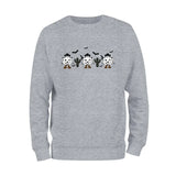 Halloween Ghost Cowboy Cows Sweatshirt