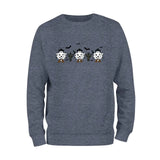 Halloween Ghost Cowboy Cows Sweatshirt