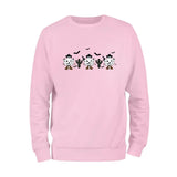 Halloween Ghost Cowboy Cows Sweatshirt