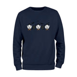 Halloween Ghost Cowboy Cows Sweatshirt