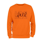 Fall Words Sweatshirt